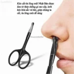 Kéo cắt tỉa lông mũi Seria 2 lưỡi sắc bén Hàng Nhật nội địa - Ảnh 3