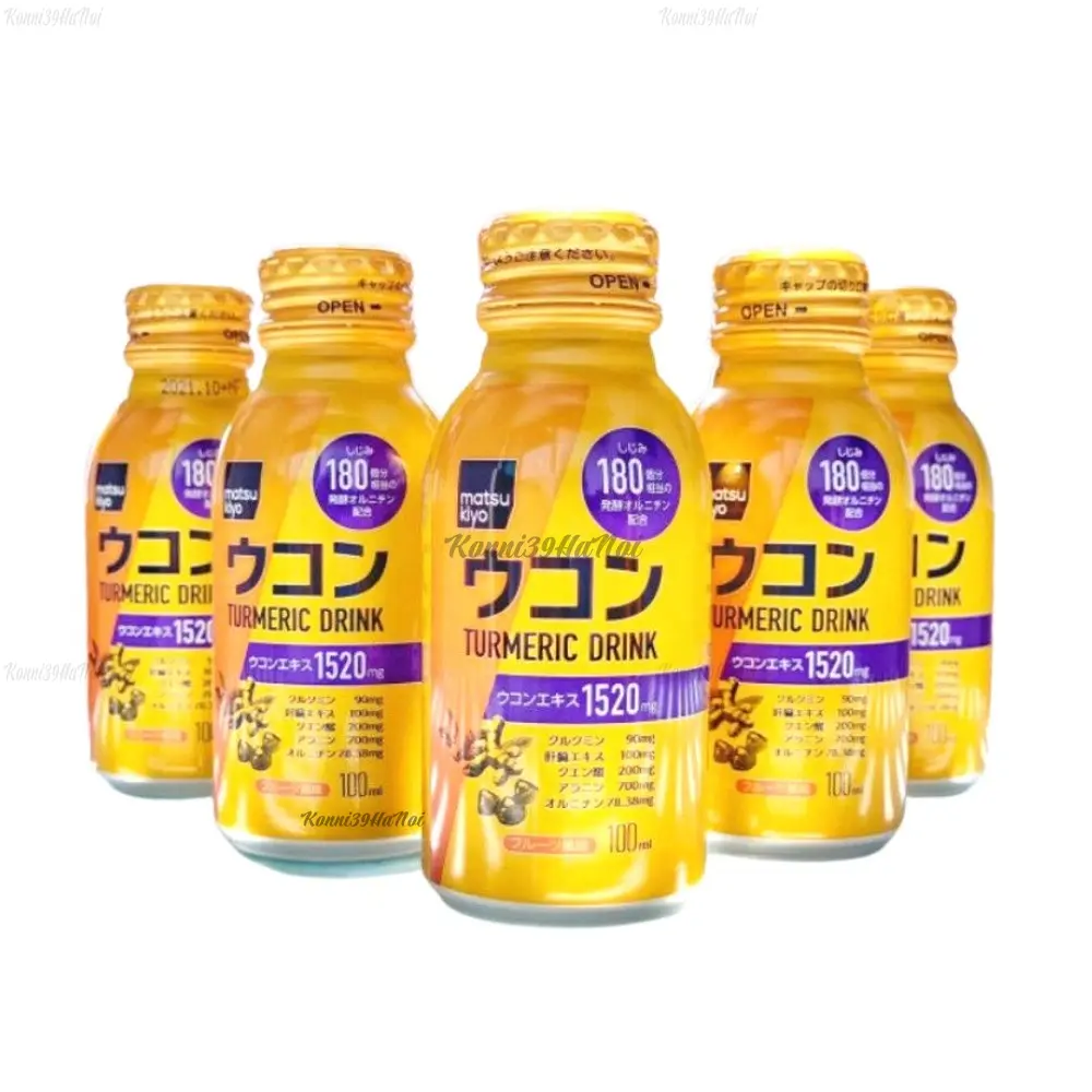 4970458112142-00 Nước uống tinh chất nghệ tươi Matsukiyo Turmeric - Ảnh 1