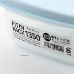 Hộp nhựa nắp dẻo 1350ml (màu trắng) - Ảnh 3