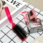 Lược chải chống tĩnh điện Trinity VeSS ngừa tóc xơ rối, gãy rụng (dạng gấp gọn) - Ảnh 3