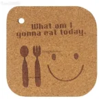 Miếng lót nồi bằng gỗ sồi dáng vuông