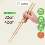 Đũa bamboo xào chất lượng cao 30cm Hàng Nhật nội địa