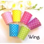 Set 30 cốc giấy chấm bi dung tích 100ml - Ảnh 3