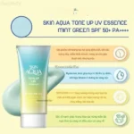 Kem chống nắng Skin Aqua nâng tông da SPF50+ PA++++ 80g (2 loại) - mẫu mới (Da nhạy cảm) - Ảnh 2