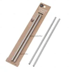 Set 2 ống hút inox Echo 22cm bền đẹp Hàng Nhật nội địa cao cấp