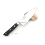 Dao đa năng lưỡi rộng thái thịt cá rau KAI Hocho Santoku 165mm