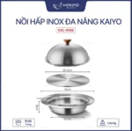 Nồi hấp inox đa năng Kaiyo 25cm chất lượng cao Hàng Nhật nội địa - Ảnh 2