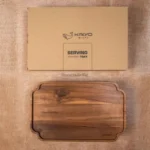 Khay trà bằng gỗ Kaiyo, kích thước 25x40cm - Ảnh 2