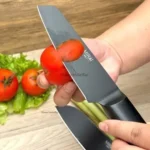 Dao gọt inox phủ chống dính nguyên khối Mirai (dài dao 21cm, lưỡi 10.2cm) - Ảnh 3