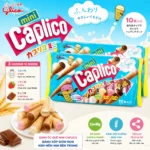 Bánh kem ốc quế Glico hàng nhập nội địa Nhật Bản
