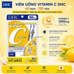 Viên uống Vitamin C DHC 60 ngày gói 120 viên - Chất lượng Nhật Bản