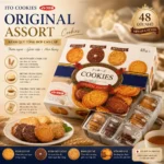 BÁNH QUY COOKIES ORIGINAL ASSORT – HỘP 48 CHIẾC GIÒN THƠM, ĐA DẠNG HƯƠNG VỊ