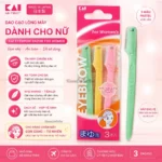 Set 3 dao cạo lông mày Kai - Hàng nhập nội địa Nhật Bản