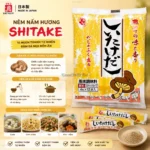 Hạt nêm nấm Shiitake 48g - Hàng nhập nội địa Nhật Bản