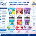 Kem đánh răng Ora2 Sunstar 130gr làm trắng răng Hàng Nhật nội địa
