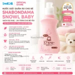 Nước giặt quần áo cho bé Shabondama Snowl Baby Laundry Soap 800ml, T12