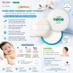 Phấn rôm Shiseido Baby Powder HŨ 50G - Chất lượng Nhật Bản