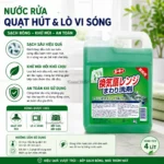 Nước tẩy rửa đa năng Wai loại bỏ vết dầu mỡ can 4L