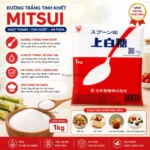 Đường trắng Mitsui 1kg - Với tiêu chuẩn an toàn thực phẩm Nhật