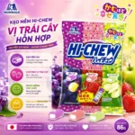 Kẹo Morinaga hoa quả 4 vị gói 94g - Hàng nhập nội địa Nhật Bản