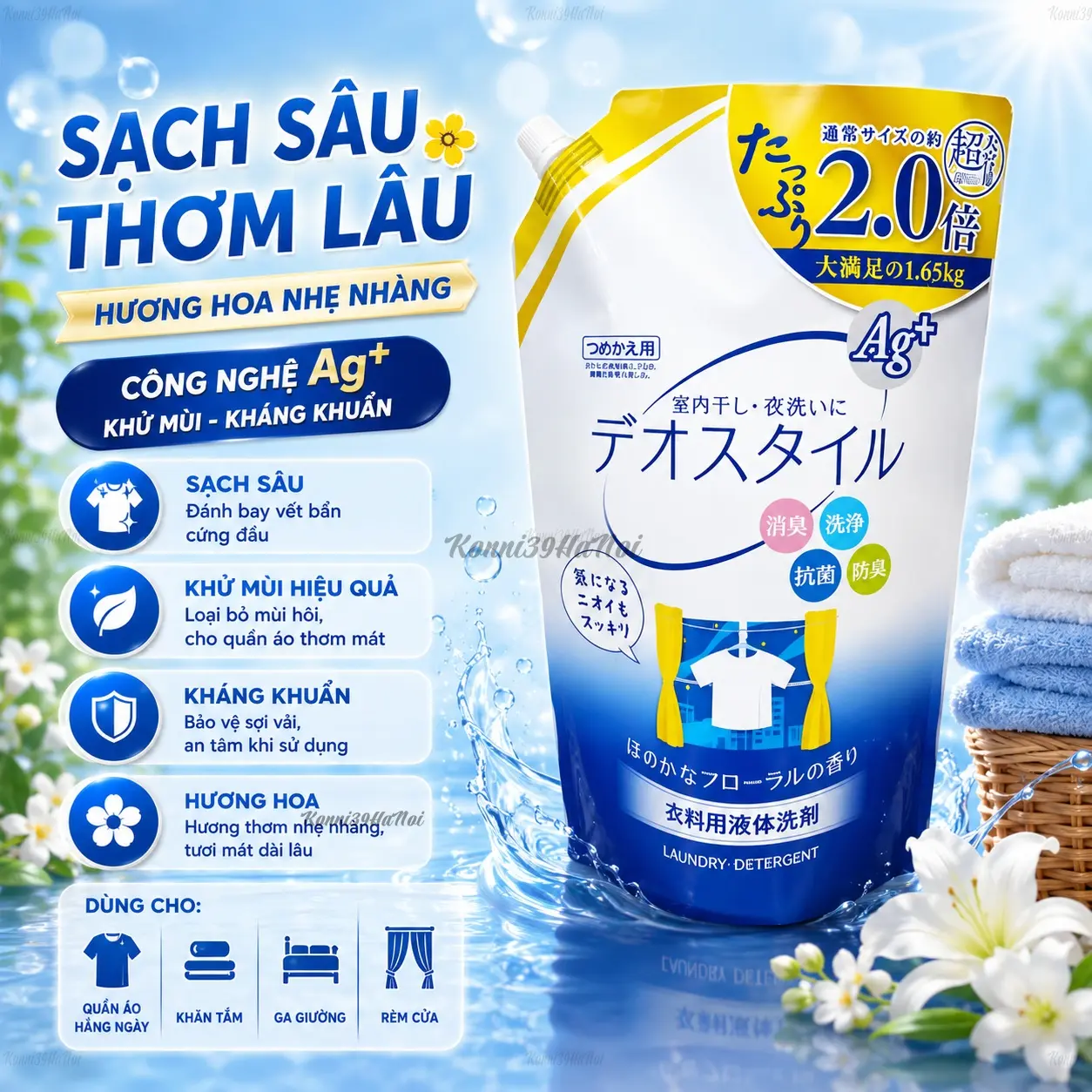 4903367091789-premium.webp Nước xả vải Fragancia 600ml - hoa hồng - Chất lượng Nhật Bản - Ảnh 1