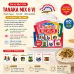 Gia vị rắc cơm Tanaka mix 6 vị túi 30 gói (Mới)