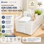 INOMATA  - Giỏ đựng đồ đa năng Inomata - trắng