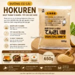 Đường củ cải Hokuren 650g - Hàng nhập nội địa Nhật Bản