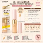 Kem che khuyết điểm Cezanne Highlight Concealer (Clear Beige)