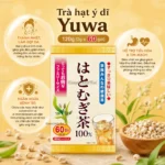 Trà hạt ý dĩ Yuwa không chứa caffeine, giúp thanh nhiệt cơ thể gói 60 túi lọc