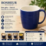 Cốc nhựa Yamada Bonheur 300ml - màu xanh - Chất lượng Nhật Bản