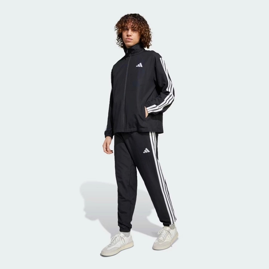 00015f37-d619-470c-8de0-b732c1b3afd4.jpg Bộ quần áo thể thao Adidas 3 sọc màu đen - Ảnh 1