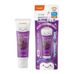 Kem đánh răng cho bé Combi Teteo dạng gel hỗ trợ chống sâu răng từ 9 tháng tuổi 30g (Vị nho)