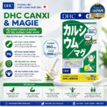 Viên uống DHC bổ sung canxi và Magie 60v (60 ngày)