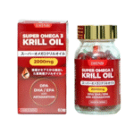 Viên uống dầu nhuyễn thể Super Omega 3 Krill Oil 2000mg Eikenbi 60 viên