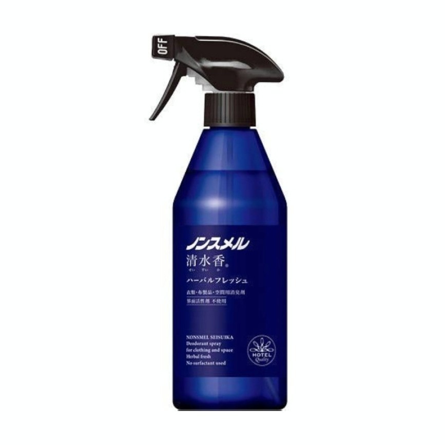 4902407013958-1785809621697.jpg Xịt làm thơm và khử mùi quần áo Hakugen Earth Seisuika 400ml - Ảnh 1
