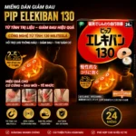 Miếng dán giảm đau PIP ELEKIBAN 130 (24 miếng)