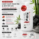 Dầu xả Pelican chiết xuất than tre và bùn núi lửa chai 500ml