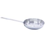 Chảo đúc inox 3 lớp đáy liền Tri-Ply Kaiyo, mini size 12cm