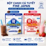 Bột canxi cá tuyết Fine Japan 140g - Hàng nhập nội địa Nhật Bản