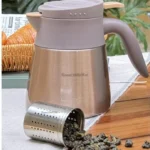 Bình giữ nhiệt 2 lớp có lõi lọc trà inox Kaiyo dung tích 500ml - Ảnh 2