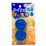 Set 2 viên thả bồn cầu OKAZAKI hương cam