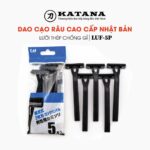 Set 5 dao cạo râu 2 lưỡi kép KAI Nhật Bản