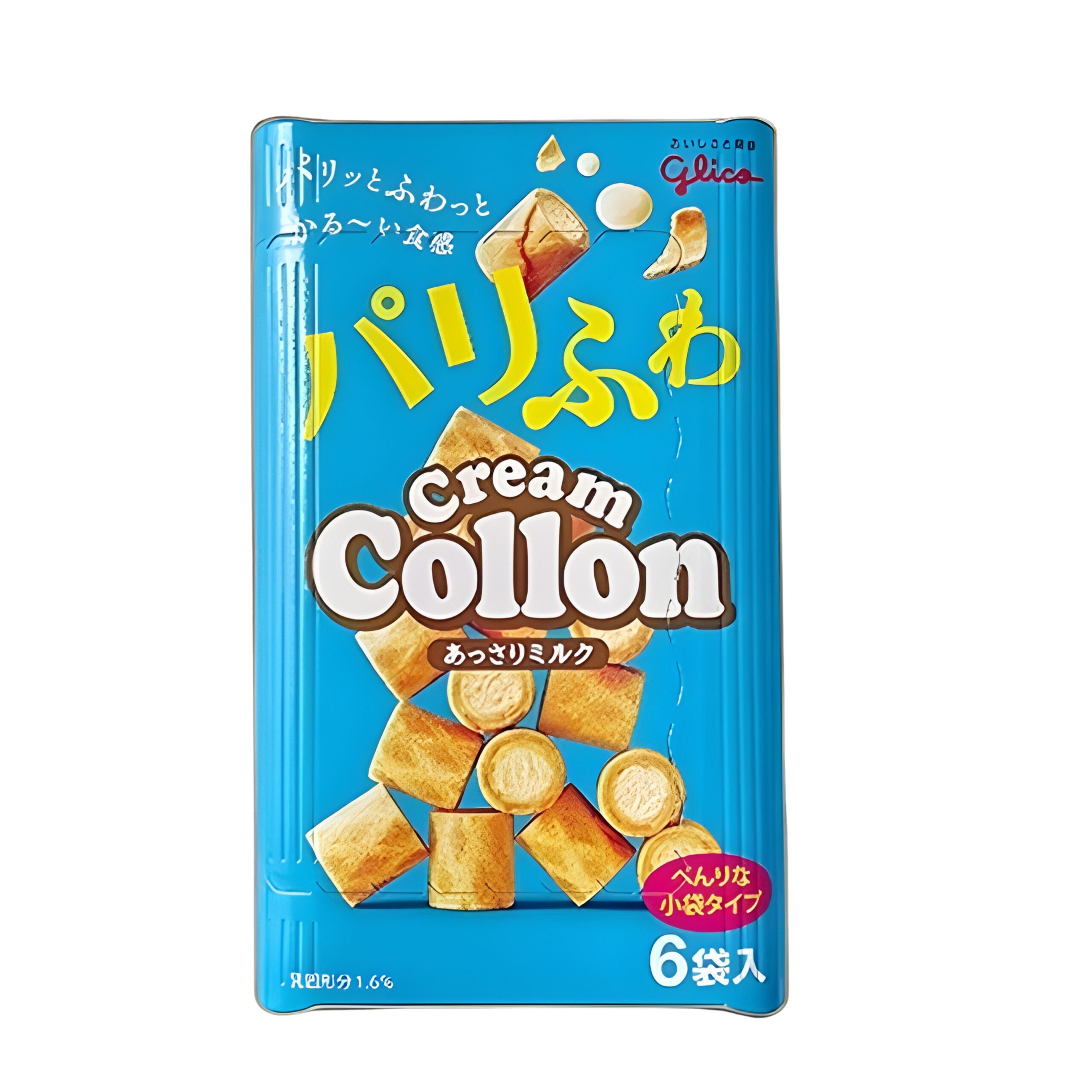 c13b2e22-b83a-4494-8e1a-7cd2d865d952.jpg Bánh quế giòn cuộn kem tươi Glico 10 chiếc 87g Vị Dâu | Vị Vani - Ảnh 1
