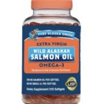 Viên dầu cá hồi tự nhiên Pure Alaska Omega-3-mẫu mới