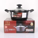 Nồi Vân Đá Chống Dính Sara – Nấu Ngon Không Lo Dính, Dễ Vệ Sinh