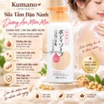 Sữa tắm Kumano Soymilk Shikiori dưỡng ẩm chiết xuất đậu nành 600ml
