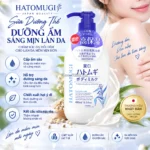 Sữa dưỡng thể Hatomugi ban đêm 400ml - Chất lượng Nhật Bản