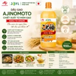 Dầu gạo Ajinomoto chiết xuất từ mầm gạo 900ml