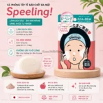Xà phòng tẩy tế bào chết da mặt Pelican Speeling 80g